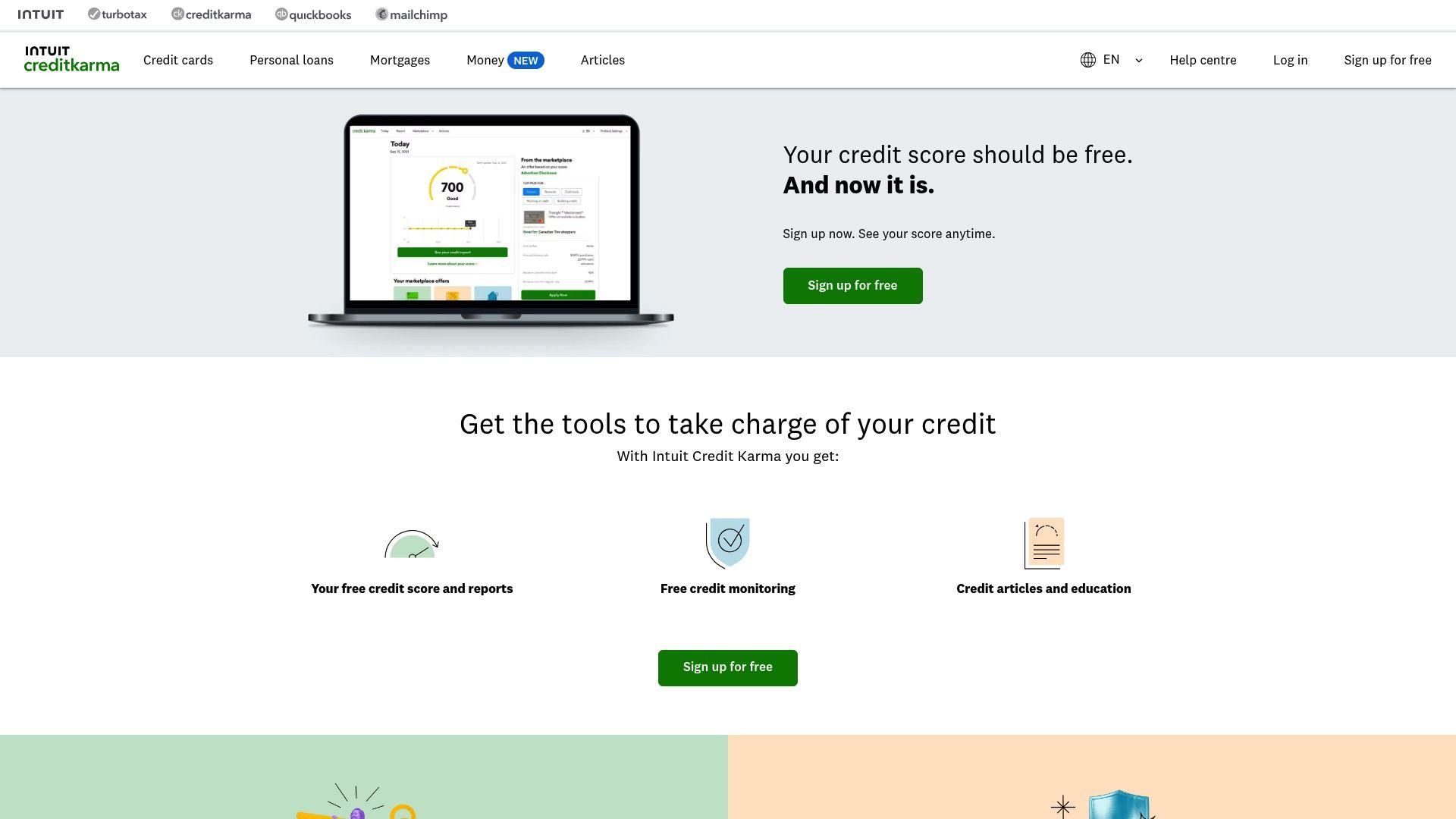 Credit Karma App Interface